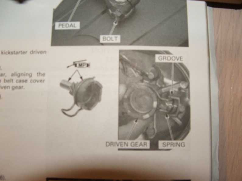 Kick start wont snap back up Ruckus Central