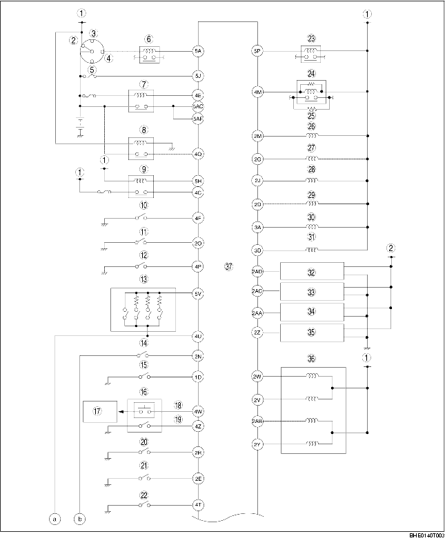 ENGINE CONTROL SYSTEM WIRING DIAGRAM