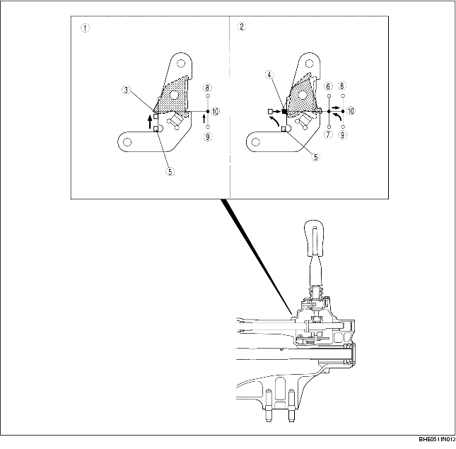 REVERSE LOCKOUT MECHANISM CONSTRUCTION/OPERATION [R15MD]