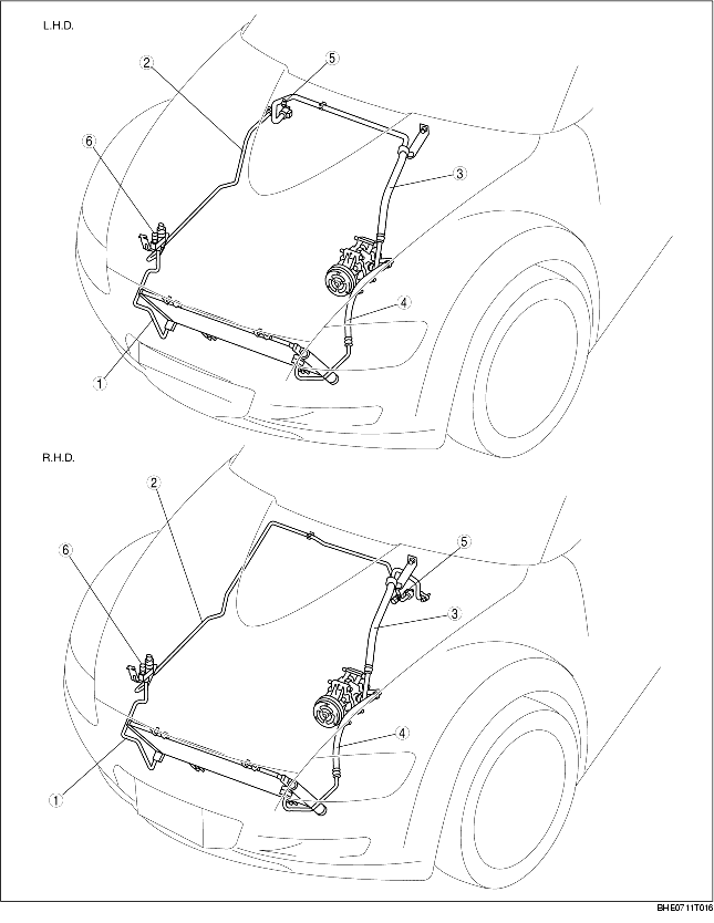 REFRIGERANT LINES CONSTRUCTION