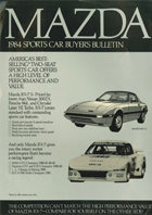 1984 Sports Car Buyers Bulletin