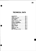 1984 Technical Data